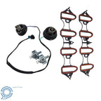 5PC Set Knock Sensor Harness & Intake Manifold Gasket Kit for GM Silverado Sierra