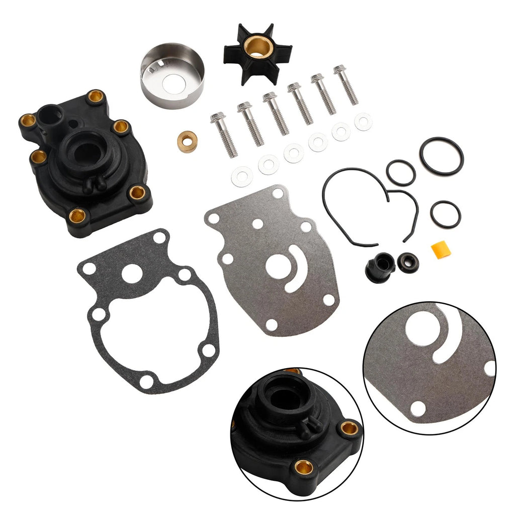 Water Pump Impeller Kit for Johnson Evinrude 25-35HP Outboard (1990–2023) 0393630 0393509