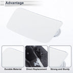 Headlight Washer Nozzle Cover Cap for BMW 335i GT (2012–2015) - White