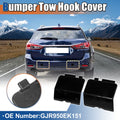 Pair Rear Tow Hook Cover for Mazda 6 (2014–2023) No.GJR950EK151/GJR950EL151 Black