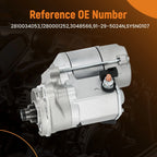 Starter Motor for Toyota 3FG 3FGC 1.4kW (2004–2010)