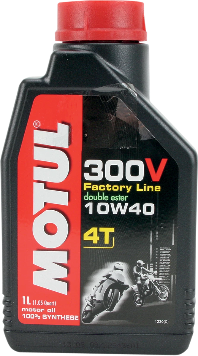 MOTUL 300V 10W-40 Synthetic Ester Oil 1L (Part No. 104118)