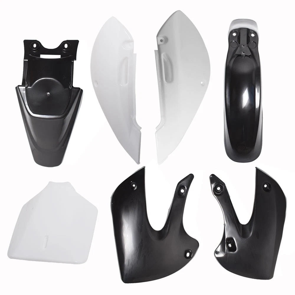 Fender Fairing Plastic Kit for Kawasaki KLX 110 (2002–2023) & Suzuki DRZ110 (2003–2023)
