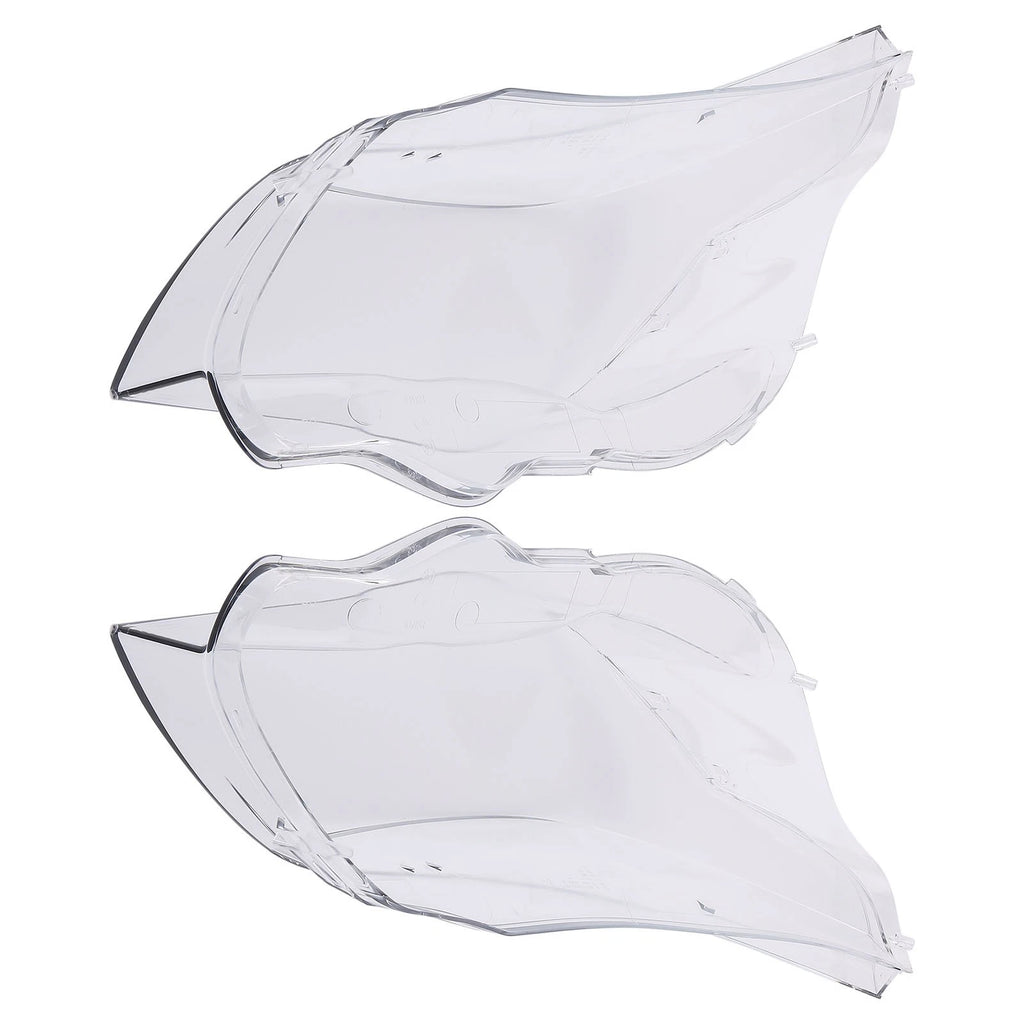 Pair Headlight Lens Cover for BMW E60 E61 525i 530i (2003–2010) 63127165571
