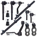 Set of 12 Front Lower Ball Joints & Outer Tie Rods for Ford Crown Victoria (1995–2002)