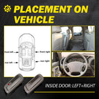 Interior Door Handle & Bezel Set for Toyota Tundra (2007–2021) Beige