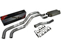 Dual Exhaust Kit for Nissan Titan (2004–2006) 2.5" Side Exit