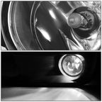 Pair of Clear Lens Fog Lights with Bezels & Switch for Subaru WRX (2018–2019)