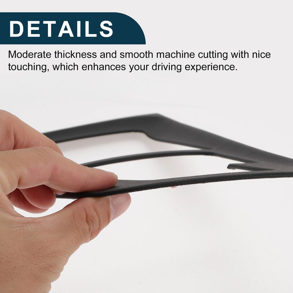 Center Console Panel Sticker for Mercedes-Benz GLA / GLB / EQA (2020–2023) Matte Black