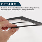 Center Console Panel Sticker for Mercedes-Benz GLA / GLB / EQA (2020–2023) Matte Black
