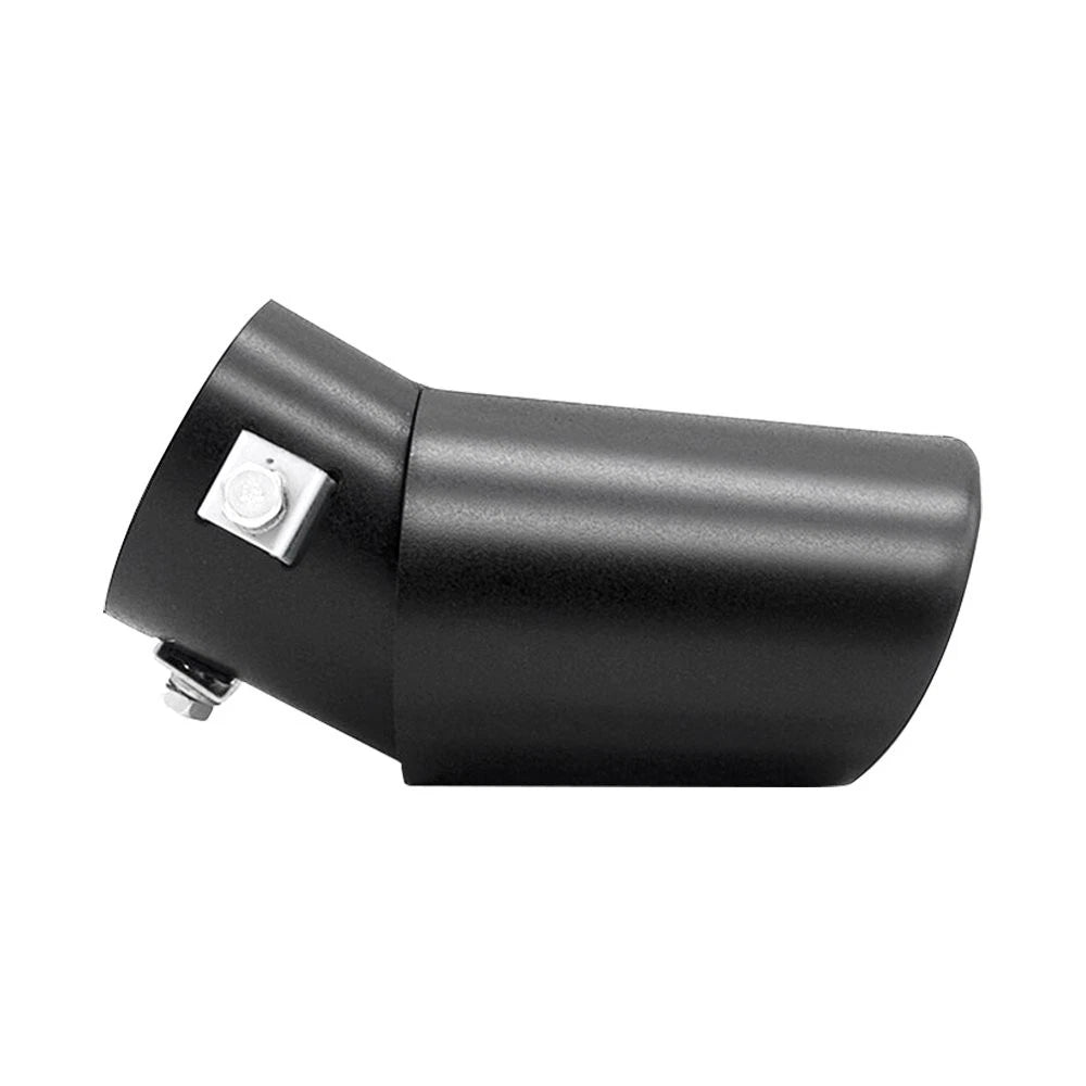 Matte Black Exhaust Pipe Tip for Universal Cars (62mm)