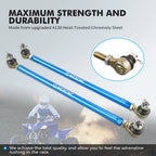 Set of 2 Tie Rods with Ball Joints for Yamaha YFZ450R / RSE ATV (2009–2023)