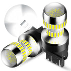 2X AUXITO 3157 3156 LED Backup Reverse Light Bulbs Super White 6000K
