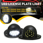 5500K LED Light Plate License Assembly for Dodge Ram 1500 2500 (2003–2018)
