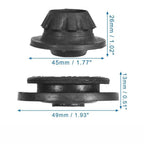 4 x Radiator Mount Bushings for Nissan Altima, Murano, Pathfinder, Rogue (2002-2023)