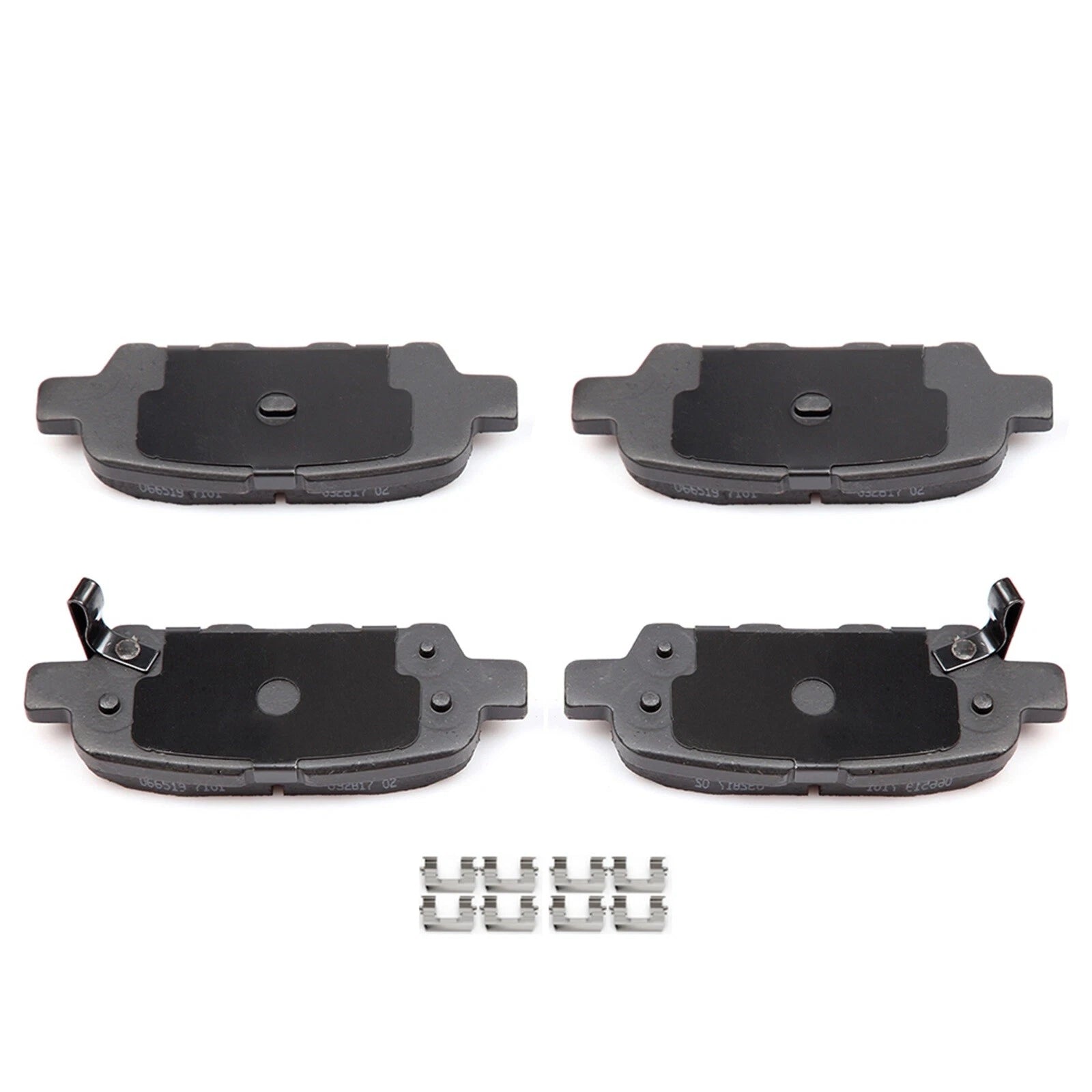 Rear Ceramic Brake Pads for Nissan Altima Rogue Maxima Murano Sentra G35 G37 Q50