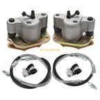 Front Brake Calipers & Hose Lines for Polaris Big Boss 250 300 4x6 6x6 (1991–1994)
