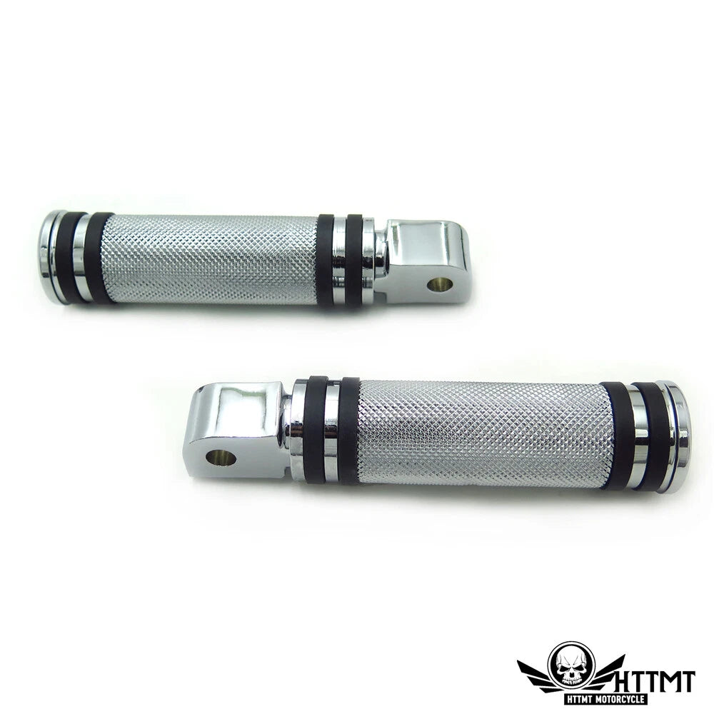 Diamond Chrome Footpegs for Yamaha Road Star Warrior (2002–2009)