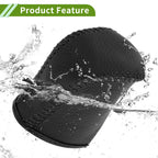 Lexus NX300 Gear Shift Knob Cover 2 x Pebbled Black Faux Leather (2014-2021)