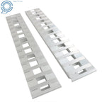 Set of 2 Aluminum Car Truck Ramps for Auto Hauler (84" x 14")