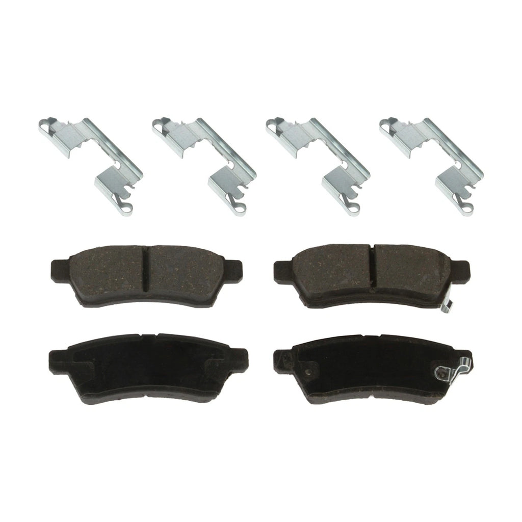 Brake Disc Rotor and Pad Kit for Nissan Frontier, Xterra (2005–2020)