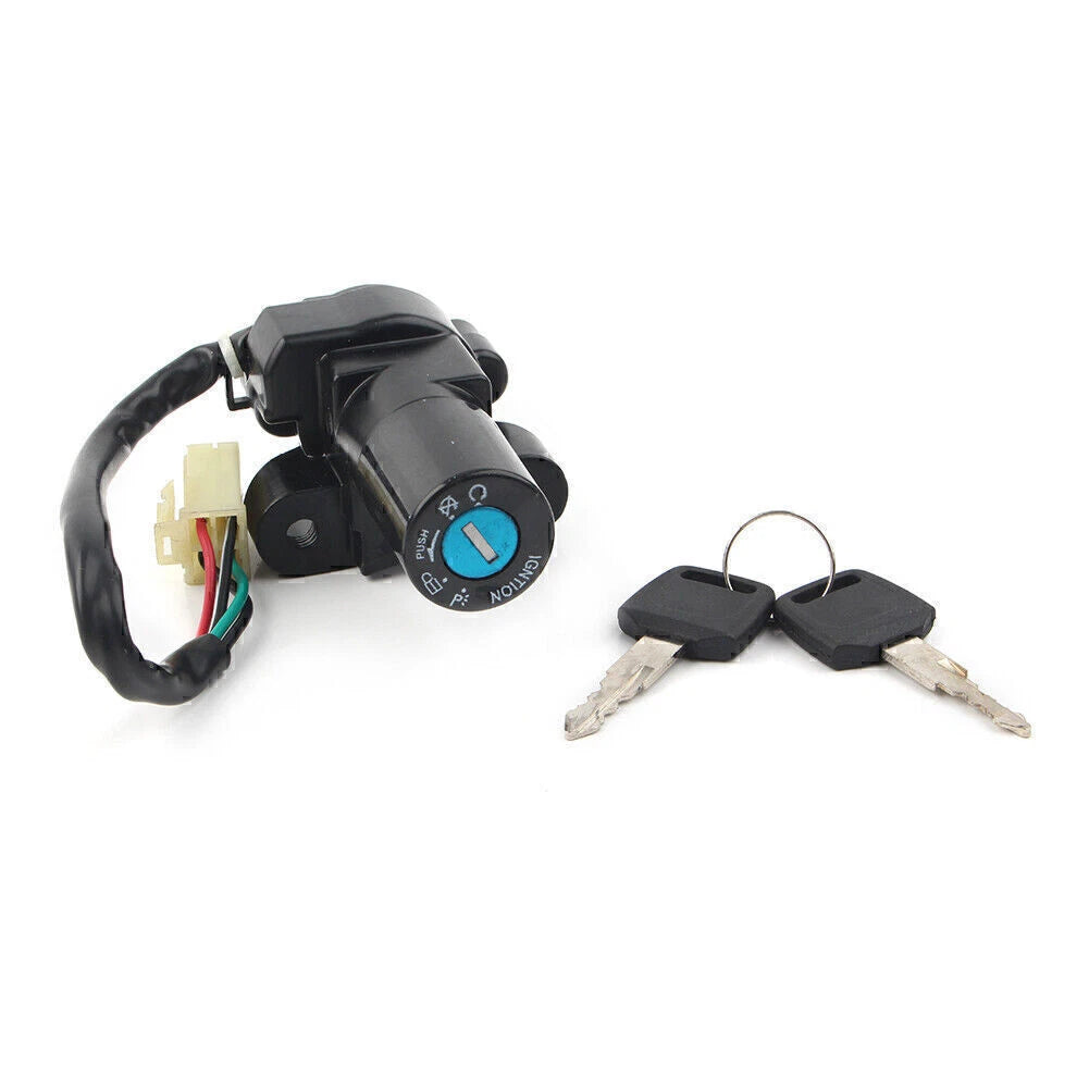 Ignition Switch Lock Key Set for Suzuki GSXR750 (1985–1992), DR650 GSX (1990–1996)