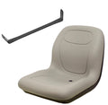 Seat & Bracket Set for Multiple Makes & Models (Grey Vinyl)