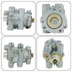 Dual Circuit Air Brake Foot Control Valve for E-8