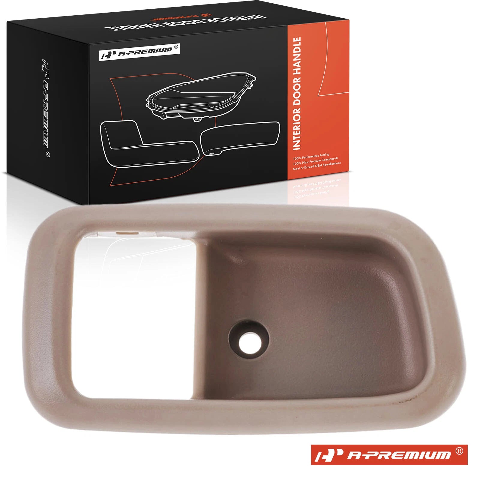 Front Right Beige Fawn Interior Door Handle for Toyota Tundra (2000-2006)
