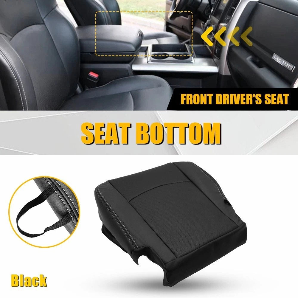 Bottom Seat Cover for Dodge Ram 1500 2500-5500 (2013–2018) Black PY