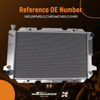 4 Row Radiator for Ford F150 F250 F350 Bronco (1985–1997)