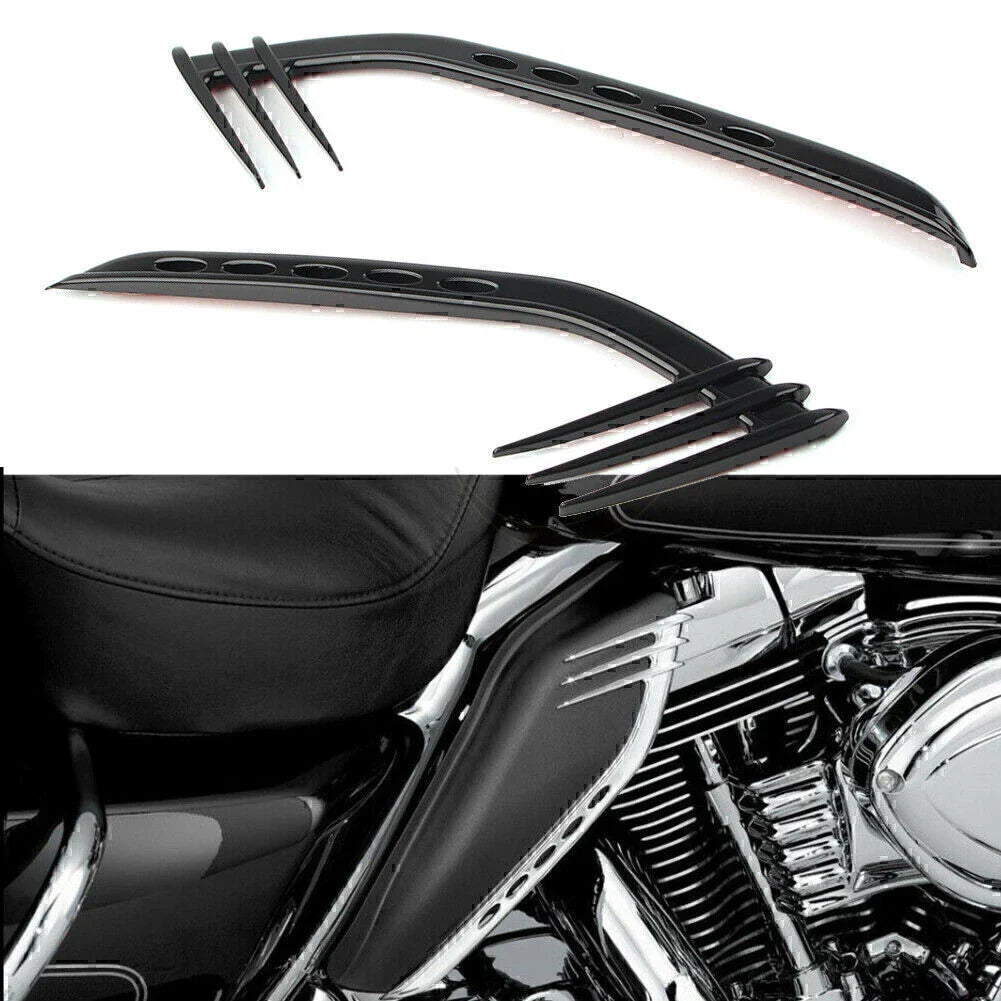 Mid-Frame Air Deflectors Accents for Harley Road Glide CVO Ultra (2015-2023)