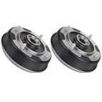 Set of 2 Rear Brake Drums for Kawasaki Mule 500 520 550 (KAF300 KAF300A/B/C/D)