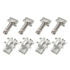 4X Engine Shield Cover Thumb Pins & Nuts for Ford F-150, Edge, Explorer