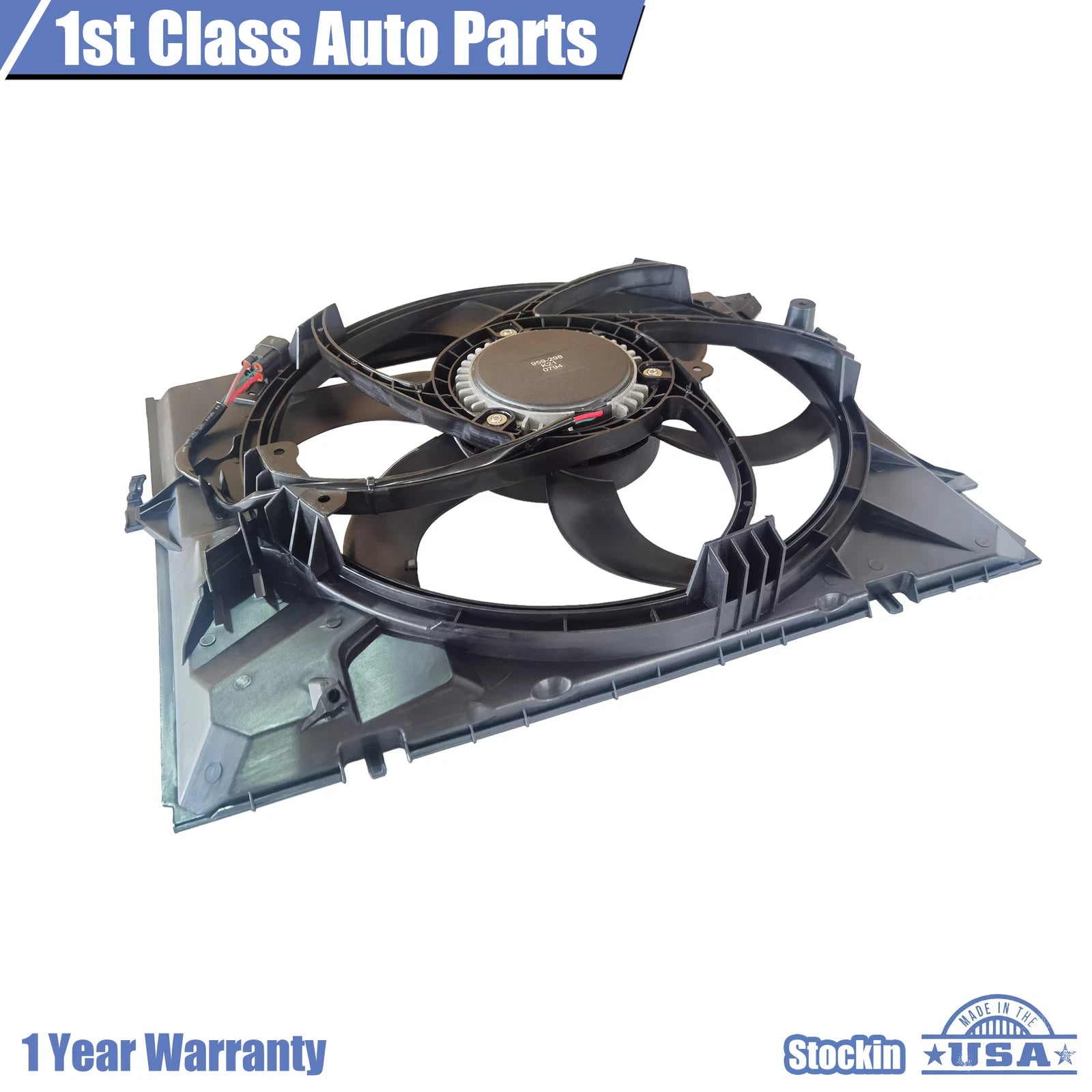 Brushless Motor Radiator Cooling Fan for BMW E90 128i 325i 328i Z4 (2007–2013)