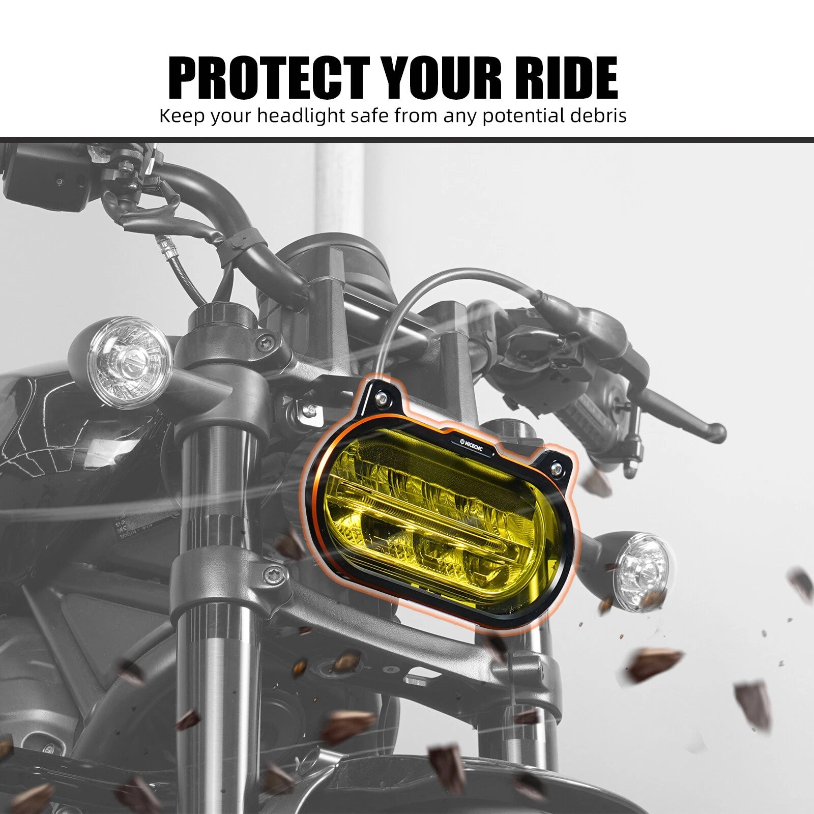 Headlight Protector Guard for Harley Sportster S RH1250S (2021–2023)