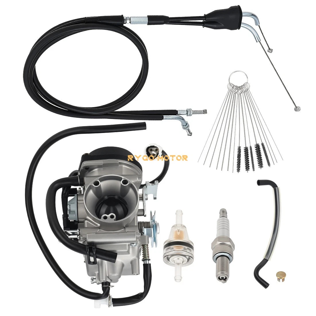 Carburetor with Throttle Cable for Suzuki DRZ400SM DRZ400S (2000–2018) #13200-29FB4