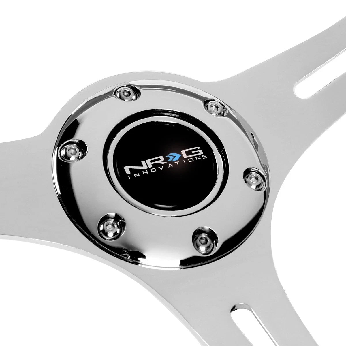 NRG 35cm Neon Purple Wood Grain Grip Steering Wheel for Universal (Fits Various)
