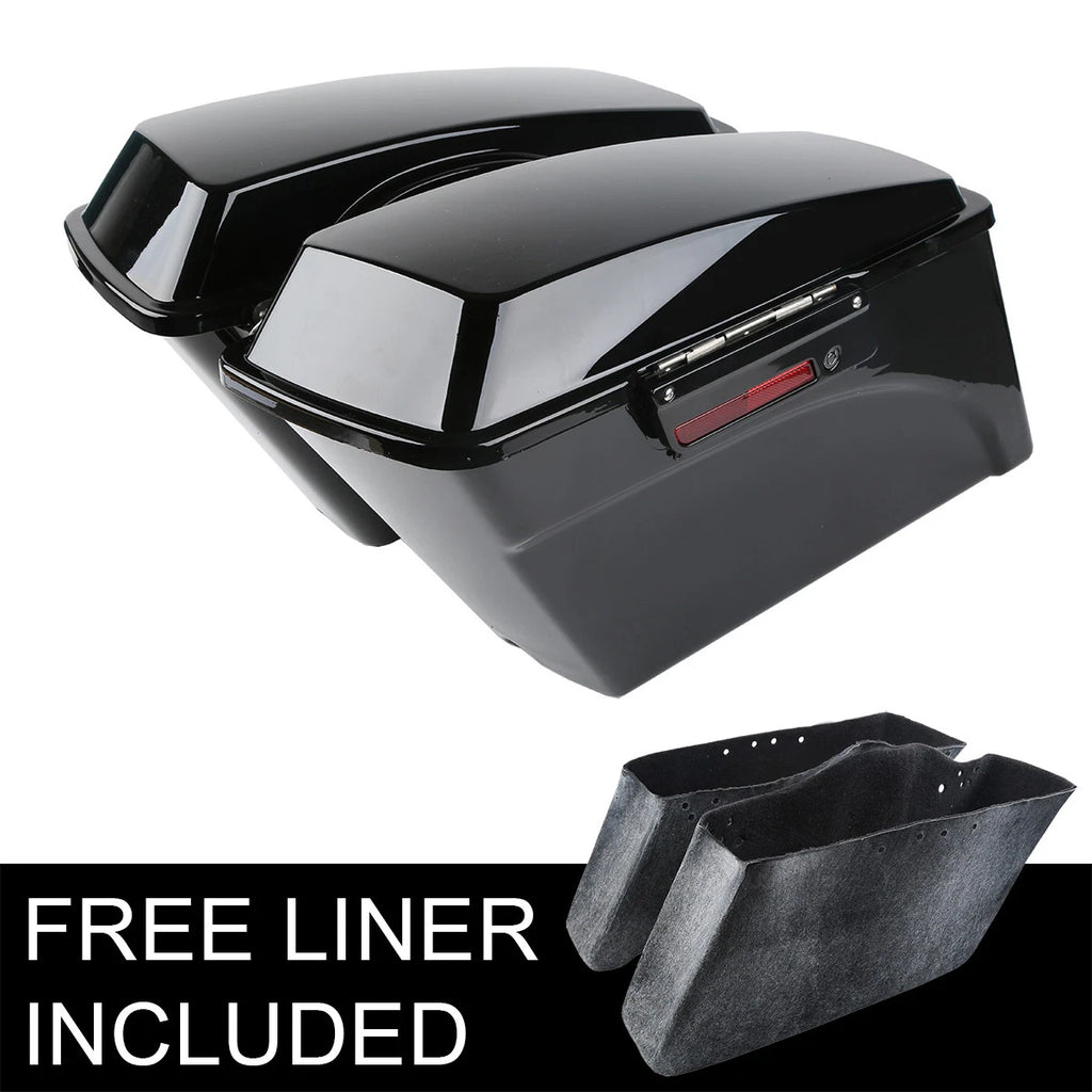 Hard Saddlebags with Latch Keys for Harley Touring Models (1994–2013)