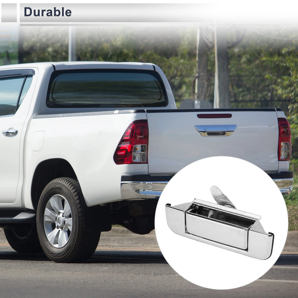 Exterior Door Tailgate Handles for Toyota Pickup (1989–1995) No. 6909089101 Silver Tone