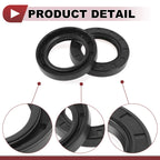 Set of 5 Rotary Shaft Oil Seals 40x62x10mm Nitrile Rubber for Various Models