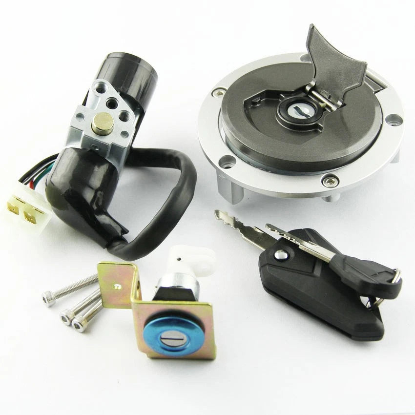 Fuel Gas Cap + Ignition Switch + Seat Lock + 2 Keys for Honda Motrac M2 M3 MSX125
