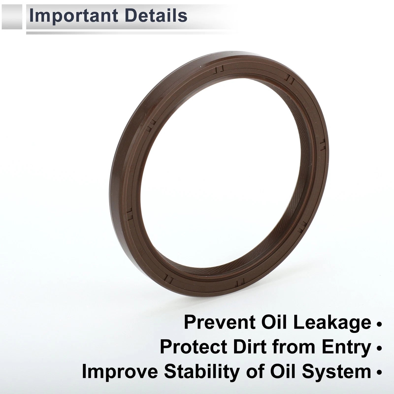 1Pc Rear Crankshaft Oil Seal for Honda K-Series K20A K20A2 K20Z (2000–2009) No.91214-PNA-014