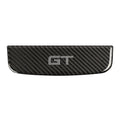 Carbon Fiber Interior Storage Box Trim Cover for Ford Mustang (2015-2019)