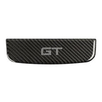 Carbon Fiber Interior Storage Box Trim Cover for Ford Mustang (2015-2019)