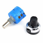10K Ohm Wirewound Multi-Turn Potentiometer for