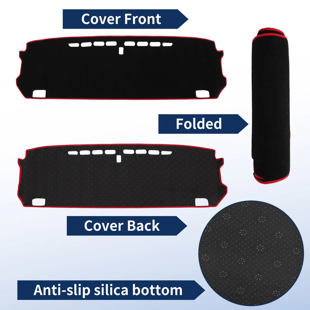 Dash Cover for Honda Fit (2007–2019) GR1/GR2/GR3/GR4/GR5 Polyester