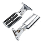 Chrome Rear Passenger Footpeg Peg for Harley Touring Street Glide (1993–2023)