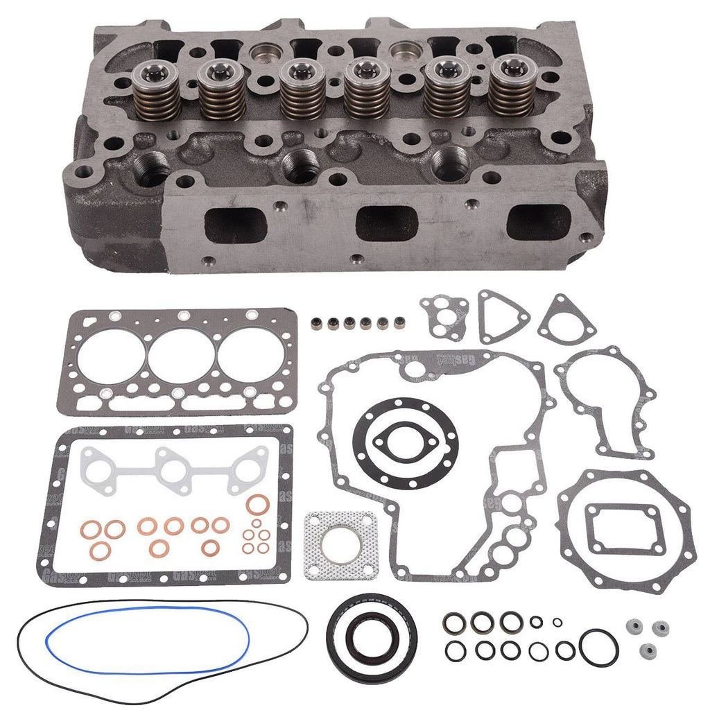 Complete Cylinder Head & Gasket for Kubota D722