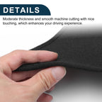 Set of 1 Car Door Leather Anti Kick Pad Sticker for Mercedes-Benz Smart (2022)